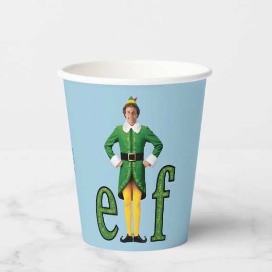 Buddy the Elf Movie Logo Papieren Bekers (Voorkant)
