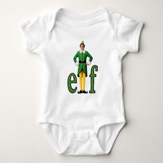 Buddy the Elf Movie Logo Romper (Voorkant)
