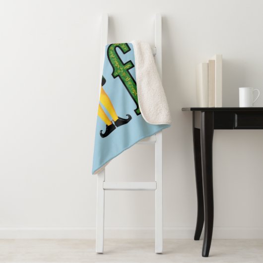 Buddy the Elf Movie Logo Sherpa Deken (In situ)