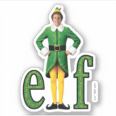 Buddy the Elf Movie Logo Sticker (Voorkant)