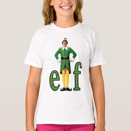 Buddy the Elf Movie Logo T-shirt (Voorkant)