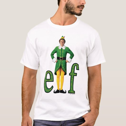 Buddy the Elf Movie Logo T-shirt (Voorkant)