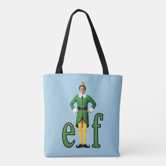 Buddy the Elf Movie Logo Tote Bag (Achterkant)