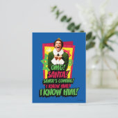 Buddy the Elf | OMG! Kerstman. Briefkaart (Staand voorkant)