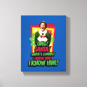 Buddy the Elf | OMG! Kerstman. Canvas Afdruk (Voorkant)