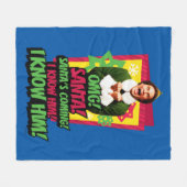 Buddy the Elf | OMG! Kerstman. Fleece Deken (Voorkant (Horizontaal))