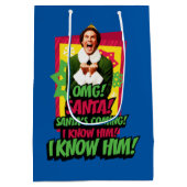 Buddy the Elf | OMG! Kerstman. Medium Cadeauzakje (Achterkant)
