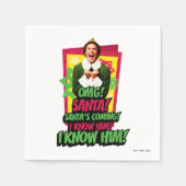 Buddy the Elf | OMG! Kerstman. Servet (Voorkant)