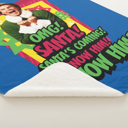 Buddy the Elf | OMG! Kerstman. Sherpa Deken (3/4)