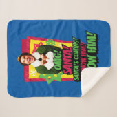 Buddy the Elf | OMG! Kerstman. Sherpa Deken (Voorkant (horizontaal))