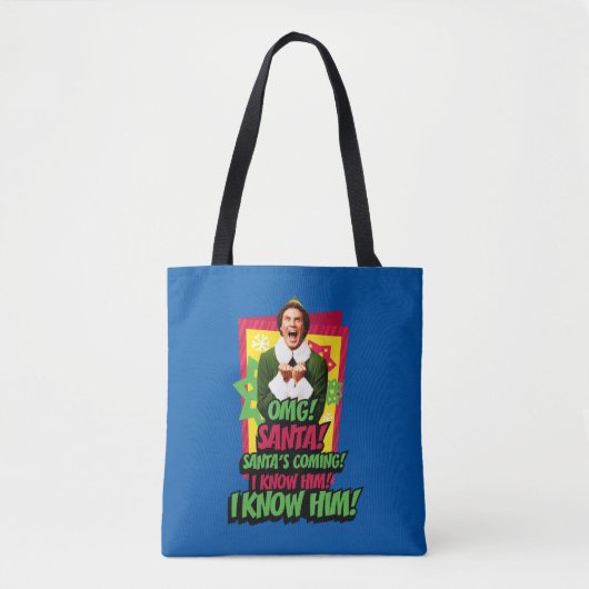Buddy the Elf | OMG! Kerstman. Tote Bag (Voorkant)