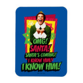 Buddy the Elf | OMG! Santa! Magneet (Verticaal)