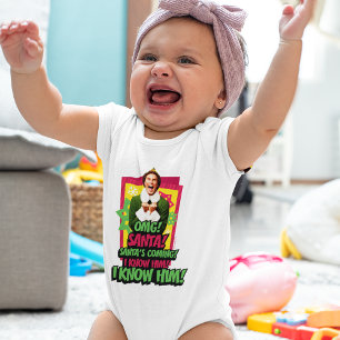 Buddy the Elf   OMG! Santa! Romper