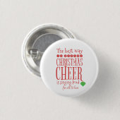 Buddy the Elf Quote Button - Kerstmis (Voorkant /achterkant)
