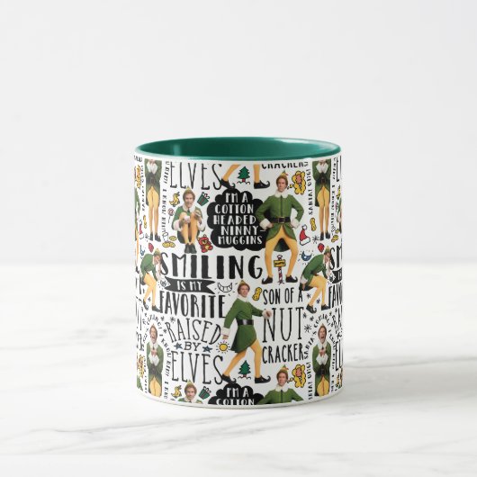 Buddy the Elf Quote Pattern Mok (Midden)