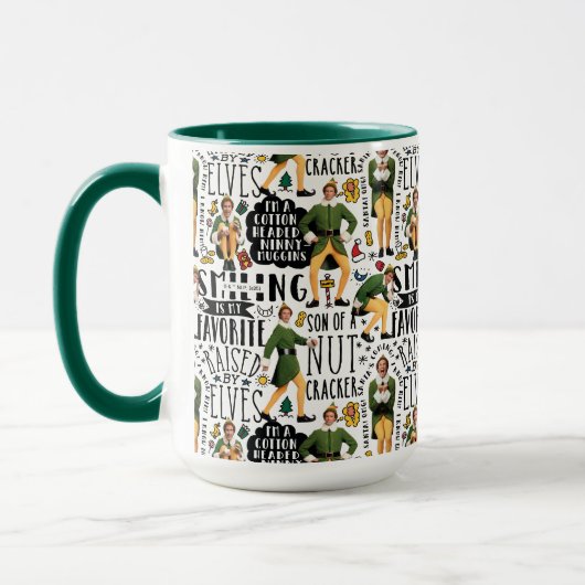 Buddy the Elf Quote Pattern Mok (Links)