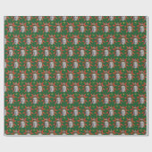 Buddy the Elf | Starburst Pattern Cadeaupapier (Vlak)
