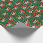 Buddy the Elf | Starburst Pattern Cadeaupapier (Hoek)