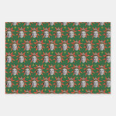 Buddy the Elf | Starburst Pattern Inpakpapier Vel (Voorkant 3)