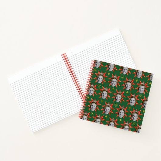 Buddy the Elf | Starburst Pattern Notitieboek (Binnen)