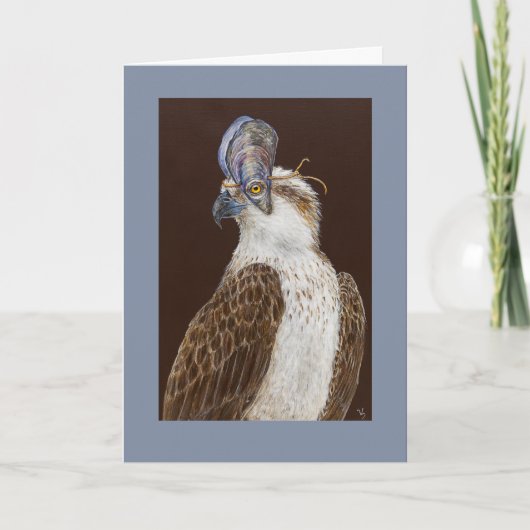 Buddy the osprey card kaart (Voorkant)