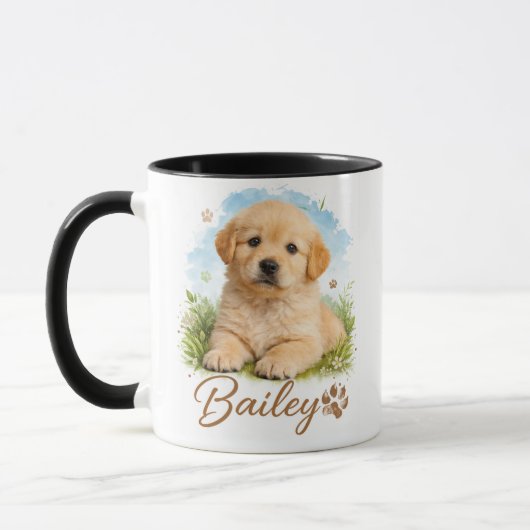 Buddy voor het Leven Pet's Eenvoudige Moderne Koel Mok (Links)