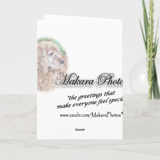 BuddySmilieBday-customize-elke gelegenheid Kaart (Achterkant)