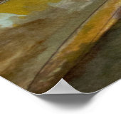 Bude Cornwall Kustlandschap Poster (Hoek)