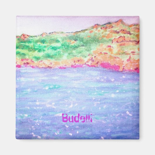 Budelli Island Magneet (Voorkant)