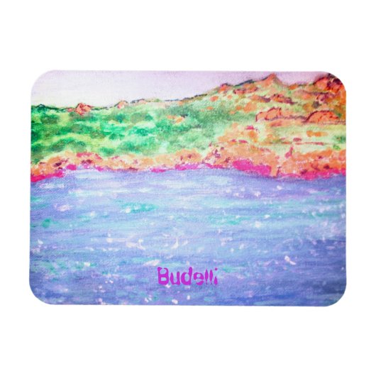 Budelli Island Magneet (Horizontaal)