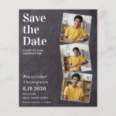 Budge Rustic 3 Photo Afstuderen sparen de datum (Voorkant)