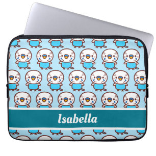 Budgerigar / Normaal hemelsblauw mannelijk Laptop Sleeve