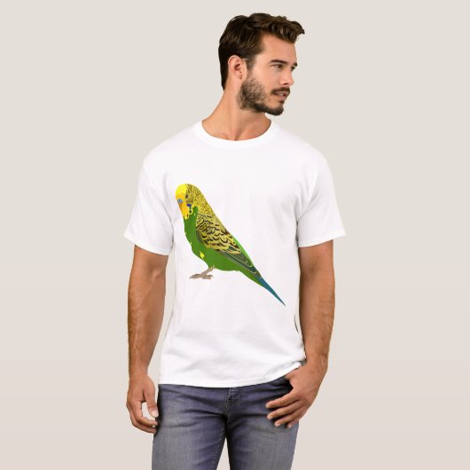 Budgerigar T-shirt (Voorkant volledig)