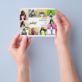 Budget 10 Multi Foto Afstudeerdia's Flyer (Hand)