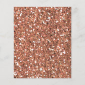 Budget 13e Verjaardag Roos Gold Black Invitation Flyer (Achterkant)