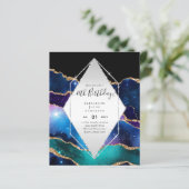 BUDGET 16e Verjaardag Glitterende AGATE Fonkel Uit (Staand voorkant)