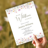 Budget 1e verjaardag Little Wildflower draaien een