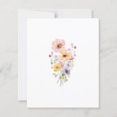 Budget 1e verjaardag Little Wildflower draaien een (Achterkant)