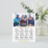 Budget 2023 Agenda Business Gold Black - Kaart (Staand voorkant)