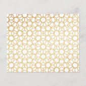 Budget 2023 Moderne Gold Script Photo Calendar Kaa (Achterkant)