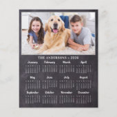 Budget 2023 Rustic Foto 12 maanden kalender Kaart (Voorkant)