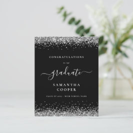 Budget 2024 Afstudeerder Silver Glitter Black Aank