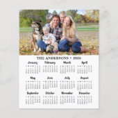 Budget 2025 Aangepaste Fotokalender Kaart 12 Maand (Voorkant)