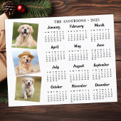 Budget 2026 Aangepaste Huisdier Foto Hond Kalender