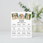 Budget 2026 Gepersonaliseerde foto's 12 maanden Ka (Staand voorkant)