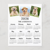 Budget 2026 Gepersonaliseerde foto's 12 maanden Ka (Voorkant)