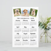 Budget 2026 Huisdier Foto Hond 12 Maand Kalender K (Staand voorkant)