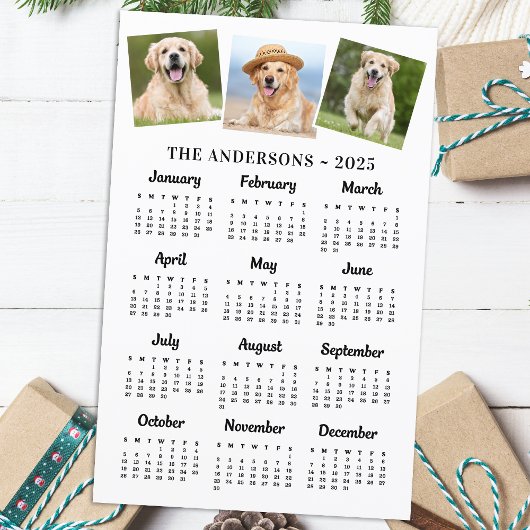 Budget 2026 Huisdier Foto Hond 12 Maand Kalender K