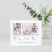 Budget 2026 Kalender 2 Foto Vrolijk Kerstfeest (Staand voorkant)