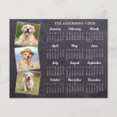 Budget 2026 Rustieke Foto Huisdier Hondenkalender  (Voorkant)